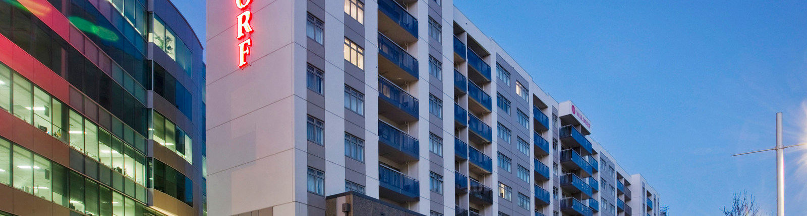 Exterior view at Waldorf Stadium Apartment Hotel